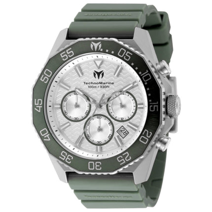 TechnoMarine Mara Vivo Men's Watch Stainless Steel Case Silicone Strap Quartz