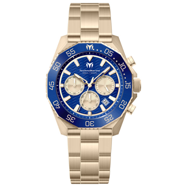 TechnoMarine Mare Vivo Men's Watch 44mm Stainless Steel Quartz Chronograph