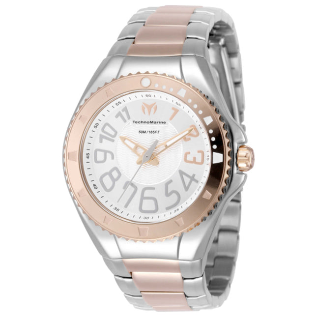 TechnoMarine Lusso Mare Women's Watch 38mm Stainless Steel Two-Tone Quartz