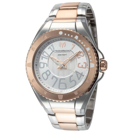 TechnoMarine Lusso Mare Women's Watch Stainless Steel Case and Bracelet Quartz