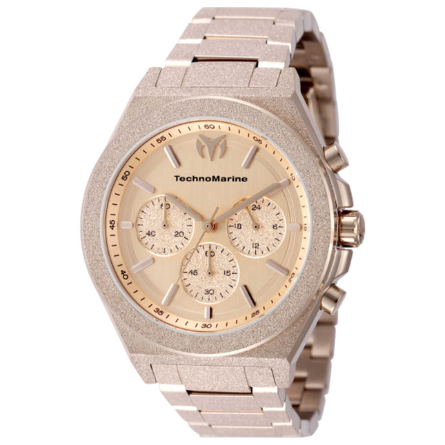 TechnoMarine Ocean Emperor Men's Stainless Steel Quartz Watch Bracelet Style