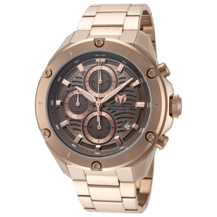 TechnoMarine Men's Cruise Watch Stainless Steel Case Quartz Movement