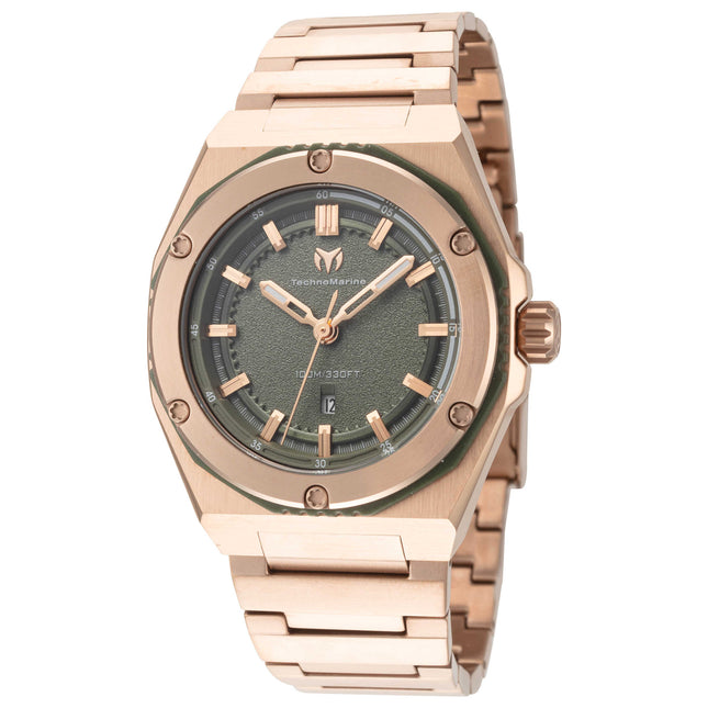 TechnoMarine Women's Cruise Watch 40mm Stainless Steel and Plastic Case Quartz Analog