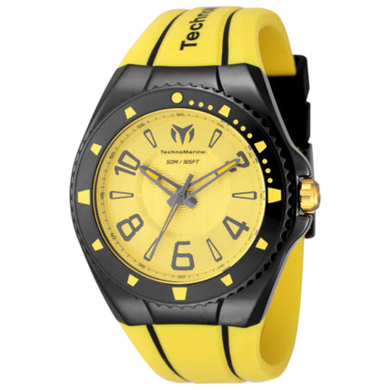 TechnoMarine Racing Legends Men's Watch Stainless Steel Case Silicone Strap Quartz Movement