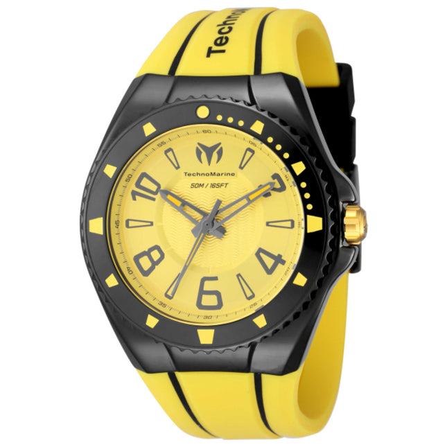 TechnoMarine Racing Legends Men's Watch Stainless Steel Case Silicone Strap Quartz Movement