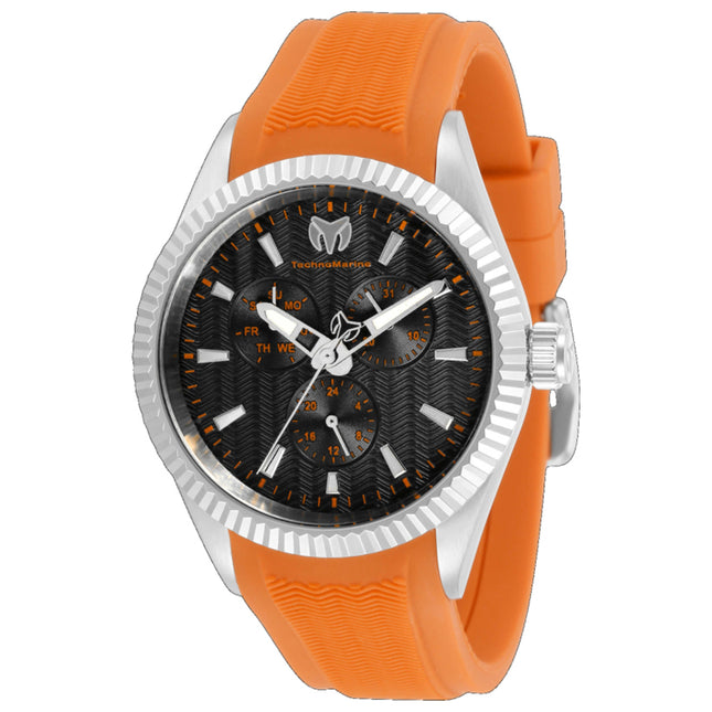 TechnoMarine Sea Dream Men's Watch Stainless Steel Case Silicone Strap Quartz Movement