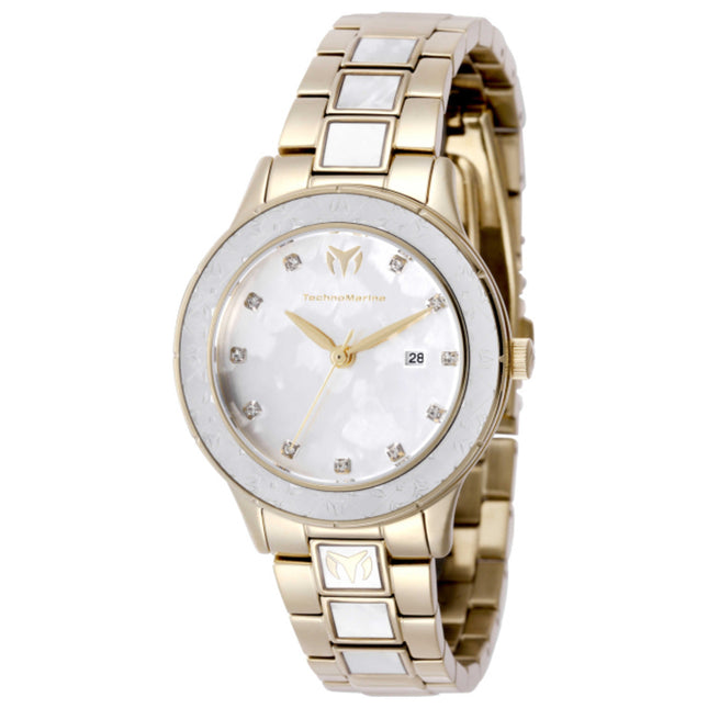 TechnoMarine Sea Women's Seafoam Glow Watch 38mm