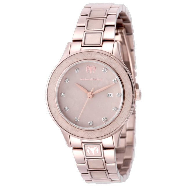 TechnoMarine Sea Series Seafoam Glow Women's Watch 38mm