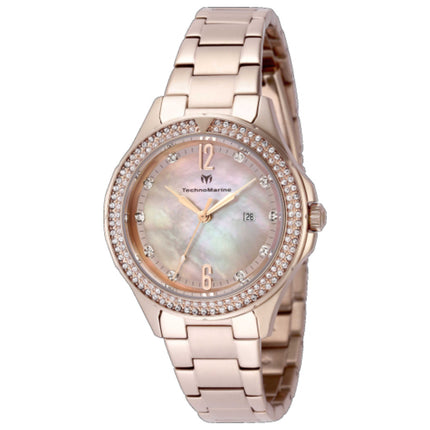 TechnoMarine Luna Tides Women's Watch 38mm Stainless Steel Case