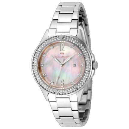 TechnoMarine Luna Tides Women's Watch Stainless Steel Quartz 40mm