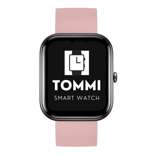 TOMMI smart watch black / pink