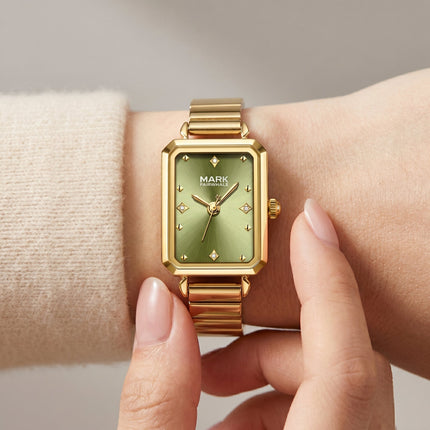 Mark Fairwhale Lady FW-3070 ALERIA - Women’s Elegant Square Quartz Watch