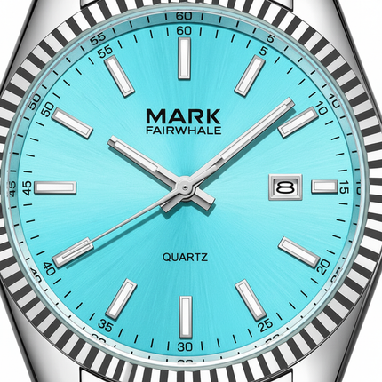 Mark Fairwhale FW-5017 VELUXOR – Men’s Luxury Quartz Watch with Auto Date & Stainless Steel Case
