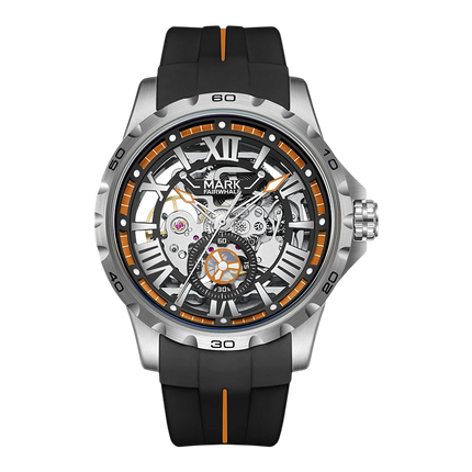 Mark Fairwhale FW-6007 CHRONOFLEX - Men’s Automatic Chronograph Watch with Silicone Strap