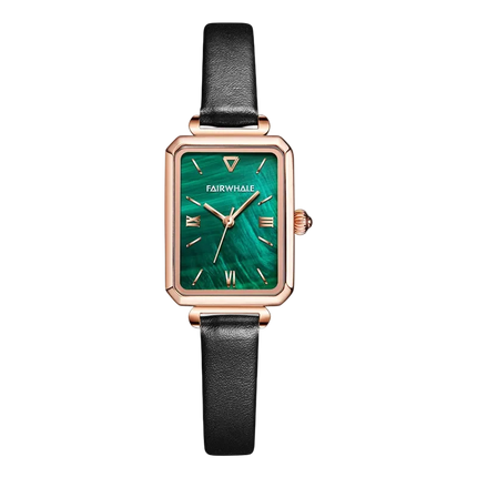 Mark Fairwhale Lady FW-3270 VERDIA – Women’s Retro Rectangle Quartz Watch