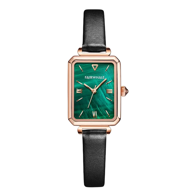 Mark Fairwhale Lady FW-3270 VERDIA – Women’s Retro Rectangle Quartz Watch