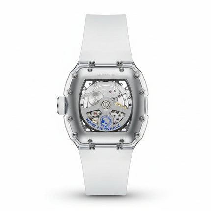 Mark Fairwhale FW-6780 LUXIUM - Men’s Automatic Skeleton Transparent Watch with Sapphire Crystal