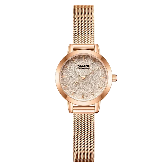 Mark Fairwhale Lady FW-3800 PEROLA – Women’s Quartz Watch Elegant Rose Gold