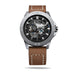 Aeromeister Amsterdam Craftman X31 S10 Canyon Cognac Leather strap with silver buckle