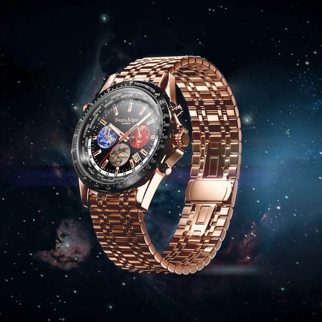 World Timer Mechanical Quartz image 1