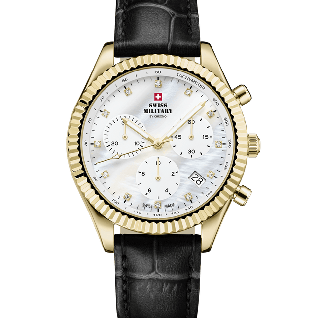 Swiss Military SM30207.07 – Elegant Chronograph Watch for Women image 0