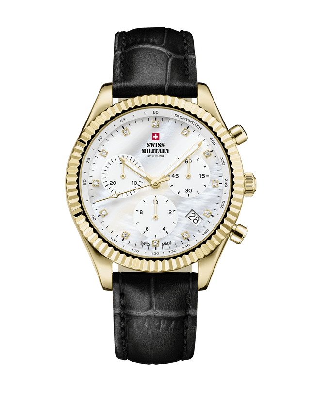 Swiss Military SM30207.07 – Elegant Chronograph Watch for Women image 0