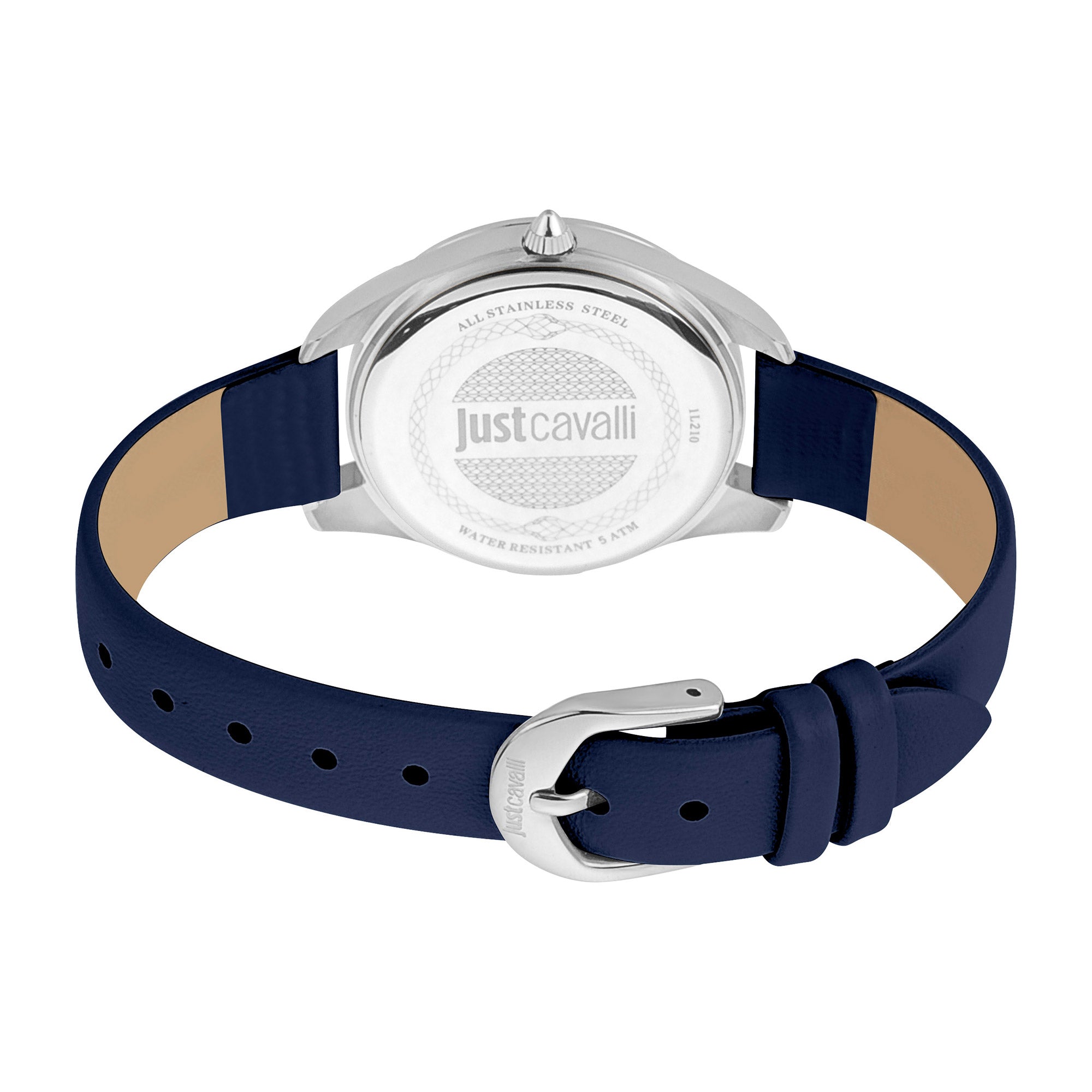 Just Cavalli Animalier Pantera Blue Leather image 1