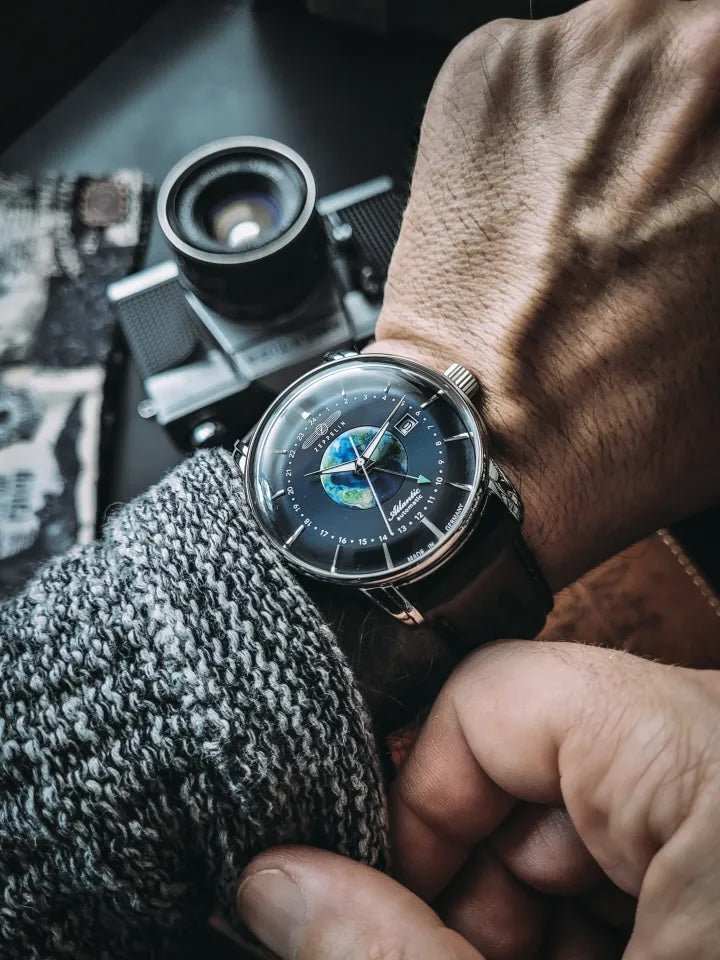 ZEPPELIN Atlantic Automatic GMT Date Watch 84683 image 4