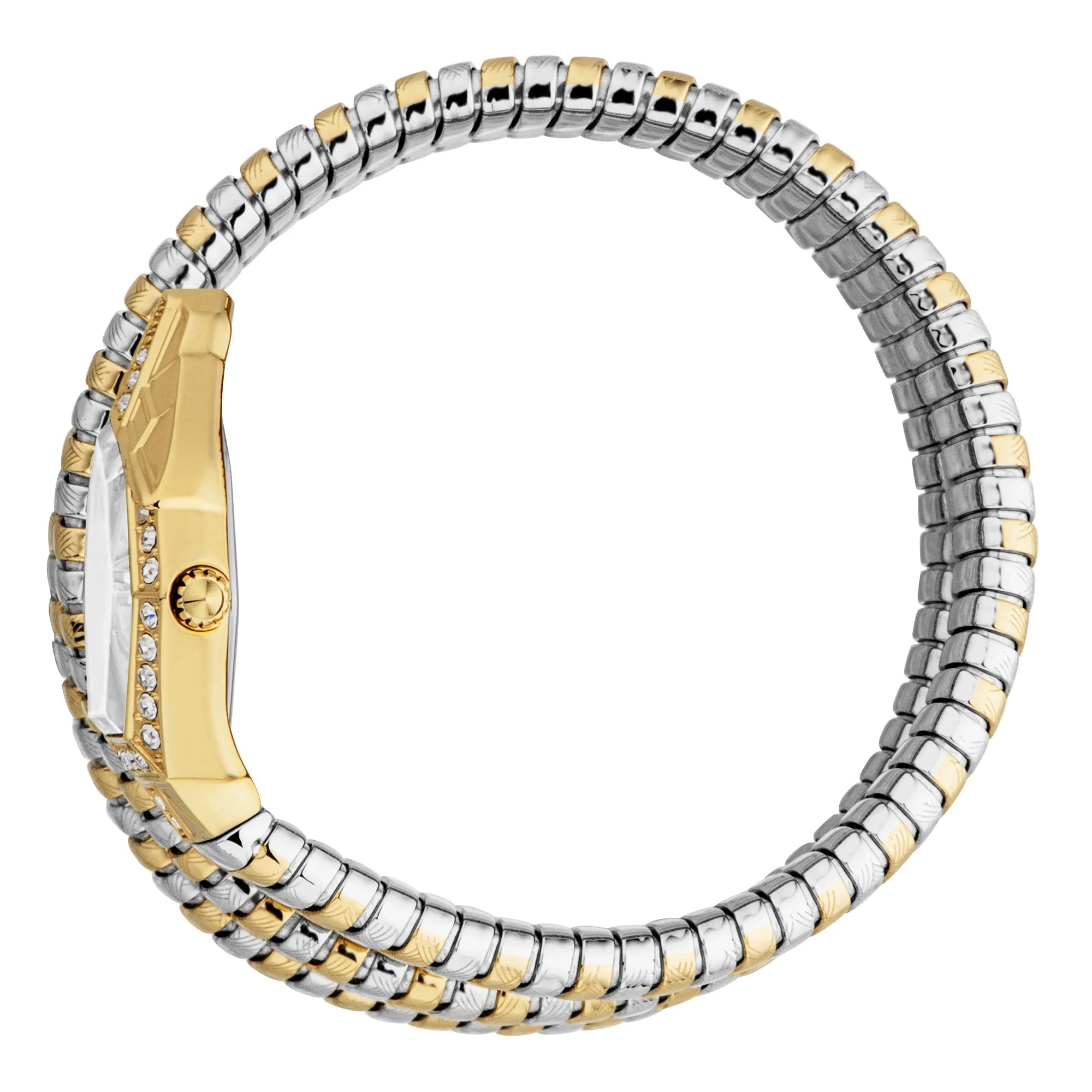 Just Cavalli Signature Snake Mesmerizing Two Tones YG Silver image 2