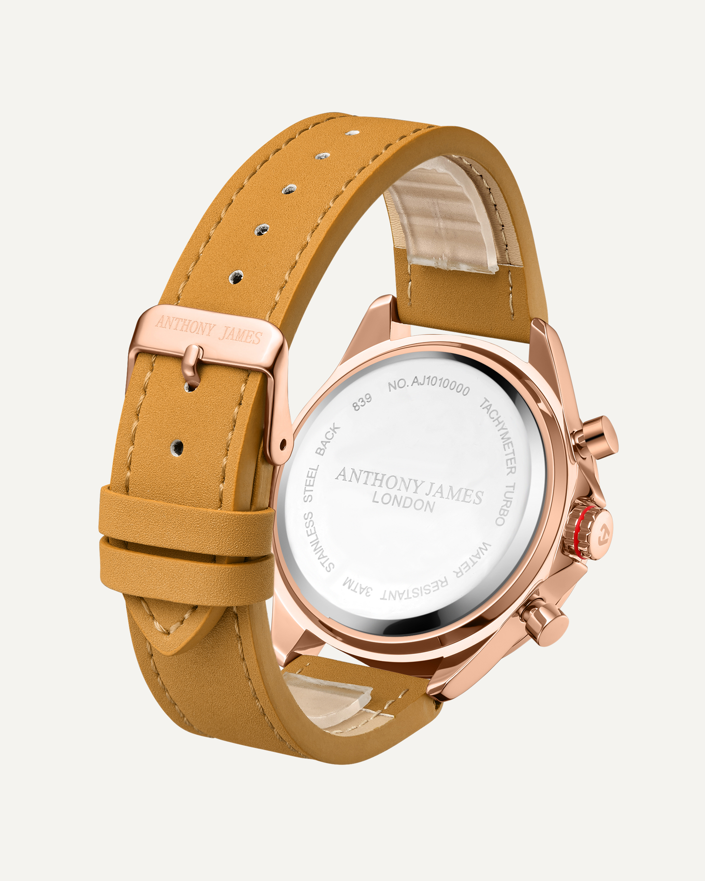 Tachymeter Turbo Rose Brown image 2
