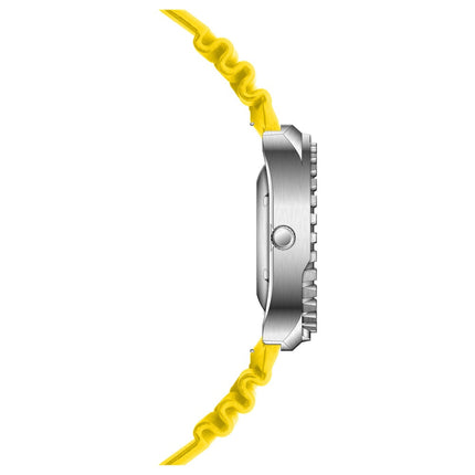 RIEDENSCHILD PRECISION INSRUMENTS GERMANY Divers Taucheruhr 1000m Helium Valve Watch Yellow image 3