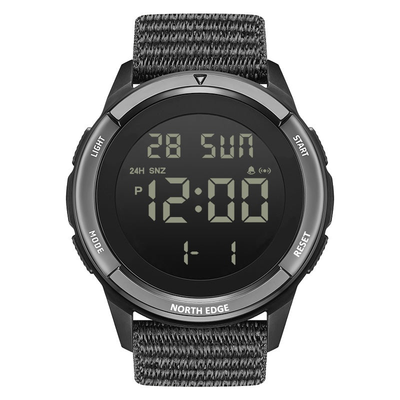 NORTH EDGE Tactical TERRAX Men's Outdoor Sports Watch – Military Grade, Waterproof, Luminous image 0