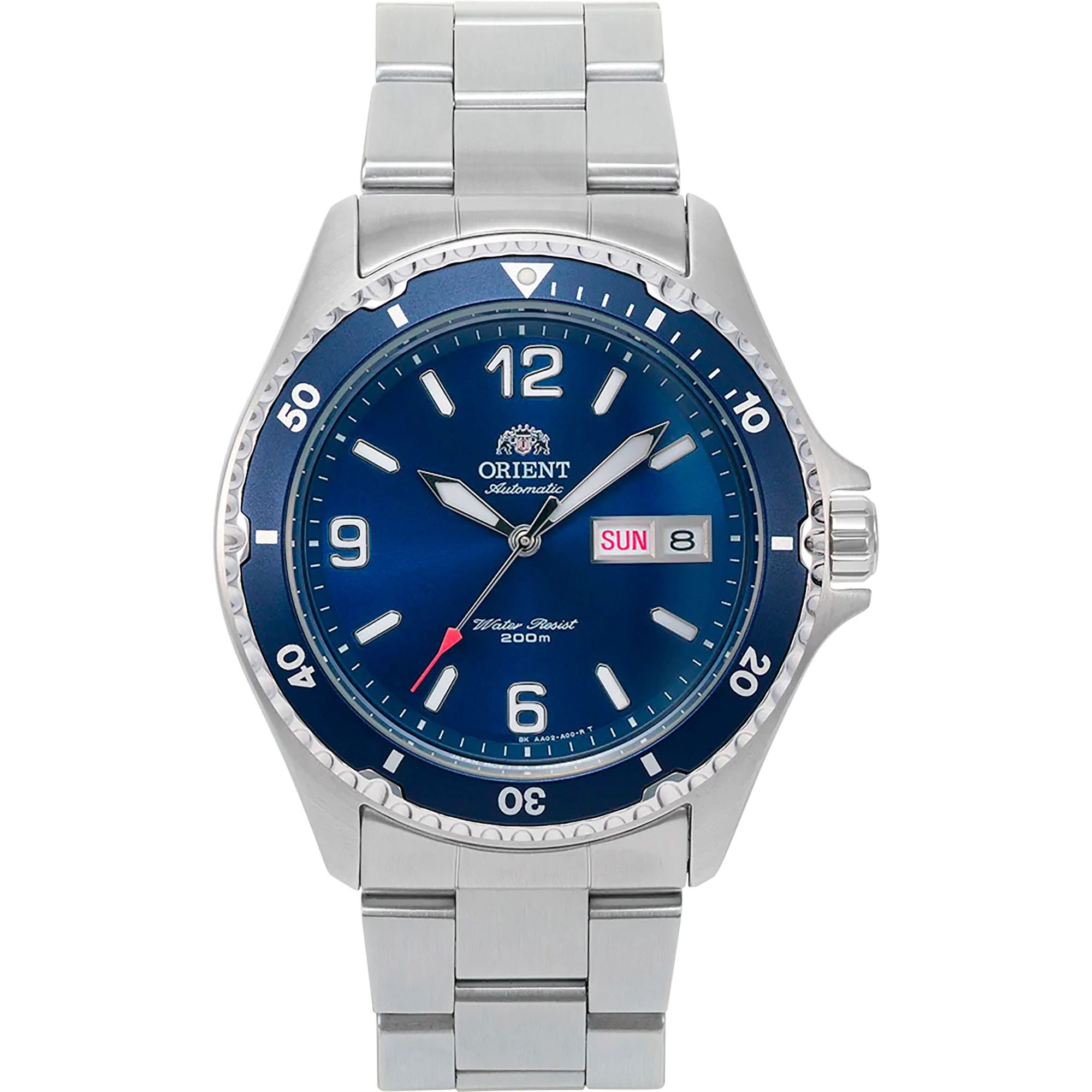 ORIENT Men's MAKO II Automatic Power Reserve Watch Blue image 0