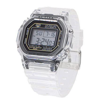 INVICTA x ACTIVA Men's Digital 45mm Watch Translucent