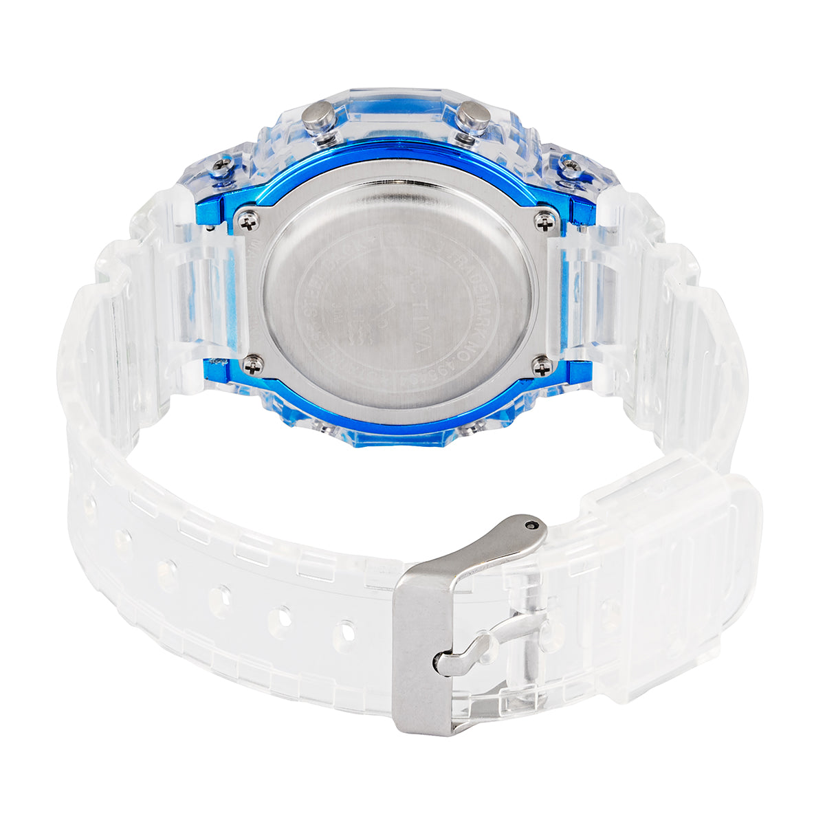 INVICTA x ACTIVA Men's Digital 45mm Watch Translucent