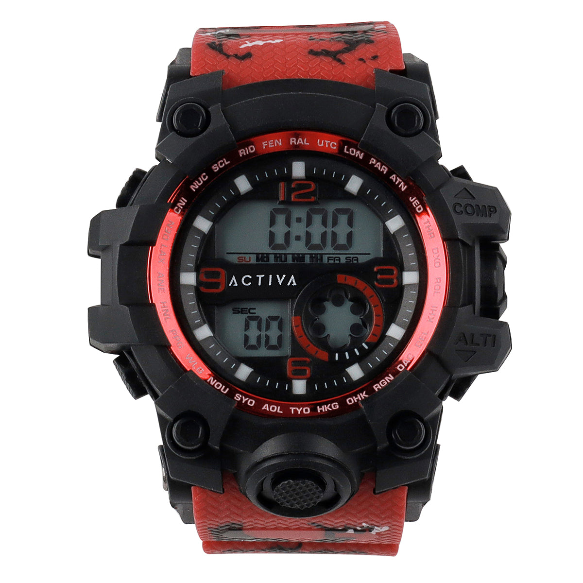 INVICTA x ACTIVA Men's Gas Mask Digital 54mm Watch