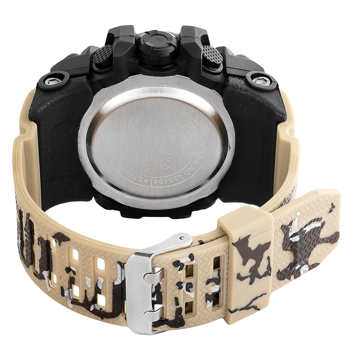 INVICTA x ACTIVA Men's Gas Mask Digital 54mm Watch