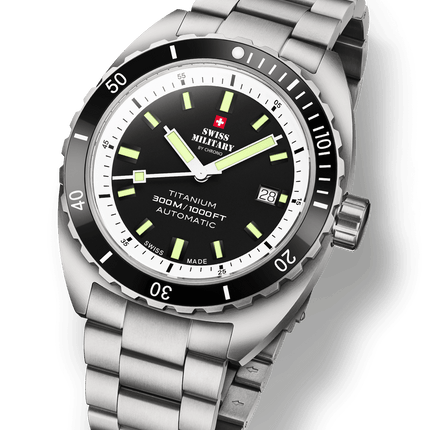 Swiss Military SMA34100.02 – Titanium 300 Lightweight Outdoor Watch image 1