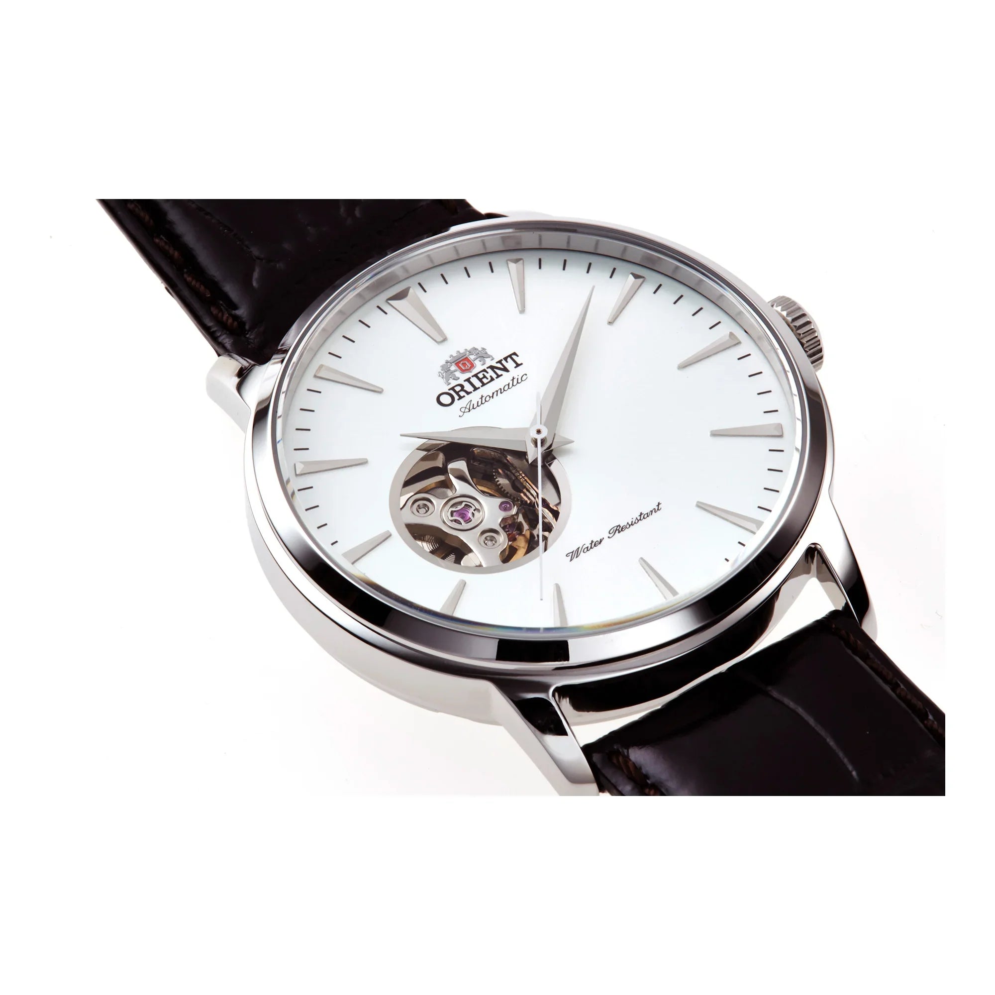 ORIENT Men's Automatic Classic Open Heart Watch AG02005W image 5