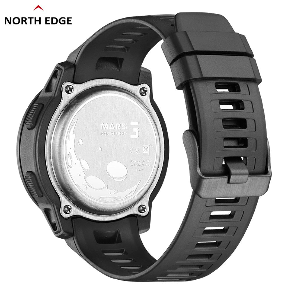 NORTH EDGE Tactical Mars 3 Watch Carbon Fibre image 2
