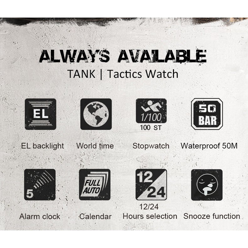 NORTH EDGE Tactical Tank Watch image 3