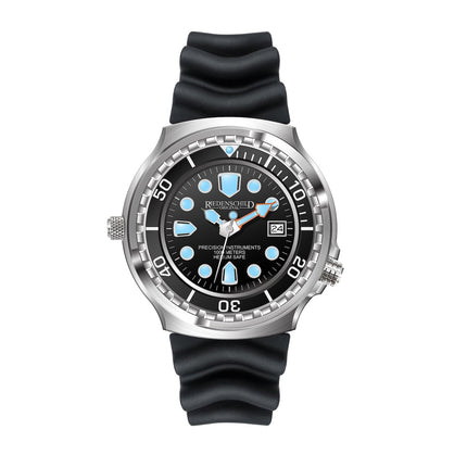 RIEDENSCHILD PRECISION INSRUMENTS GERMANY Divers Taucheruhr 1000m Helium Valve Watch image 4