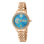 Just Cavalli Glam Chic Forward Rose Gold Turquoise image 0
