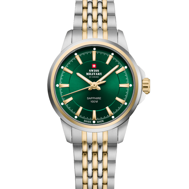 Swiss Military SM34105.06 – Classic Steel Watch for Women image 0