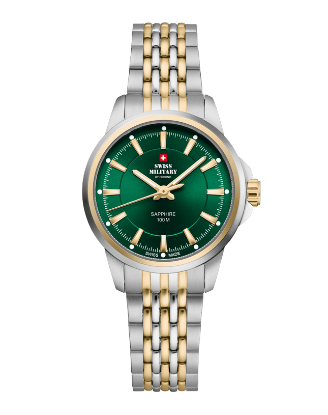 Swiss Military SM34105.06 – Classic Steel Watch for Women image 0