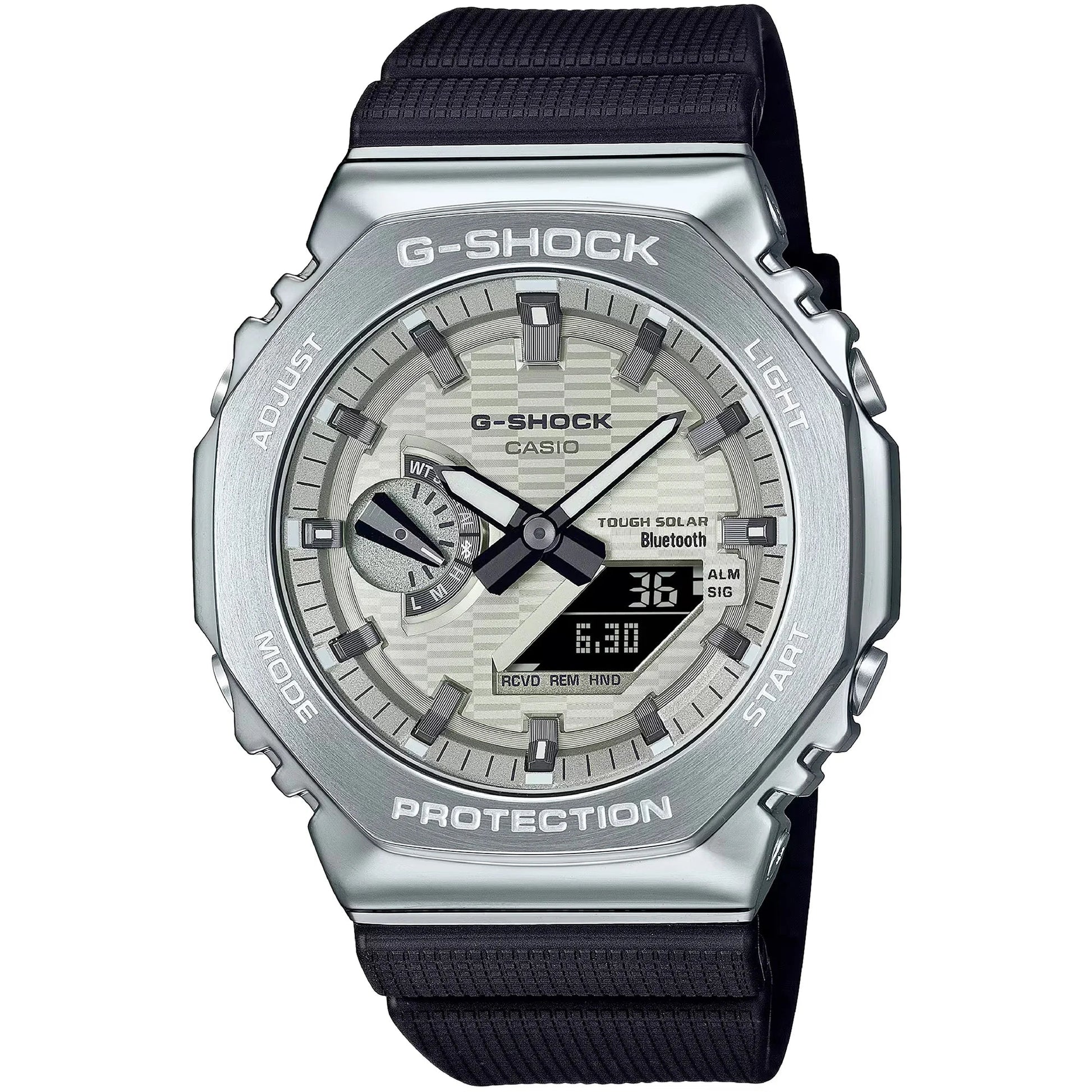 CASIO Men's G-SHOCK G-STEEL Bluetooth Watch GBM-2100A-8BER image 0