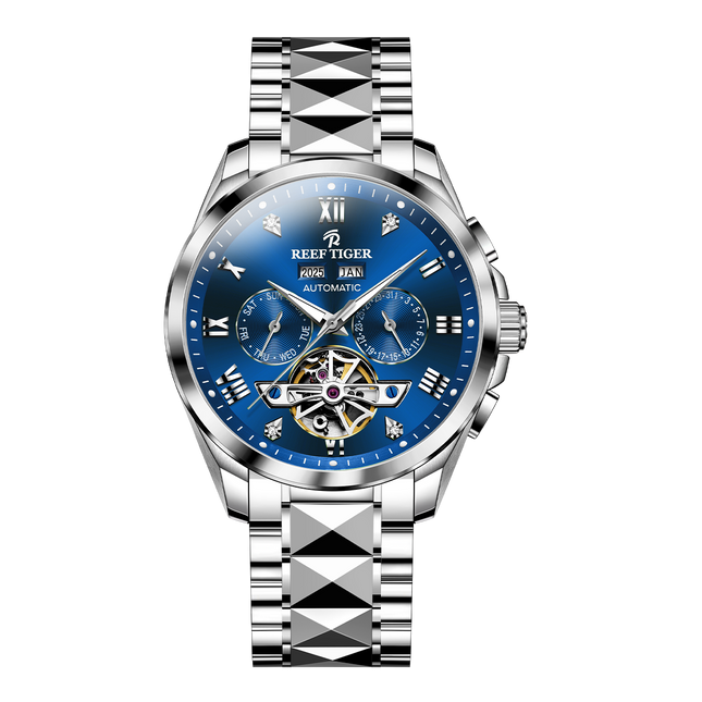 Reef Tiger Men's Classic Motion Day Date Automatic Watch RGA8235 image 0