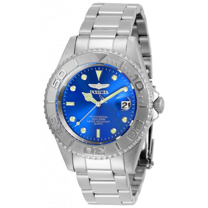 Invicta Men's Pro Diver 37.5mm Sea Urchin Watch Oyster Bracelet Maldivian Blue image 0