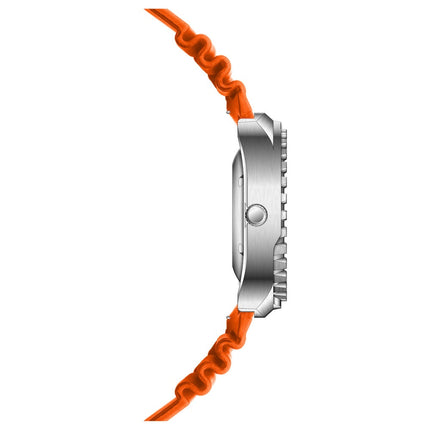 RIEDENSCHILD PRECISION INSRUMENTS GERMANY Divers Taucheruhr 1000m Helium Valve Watch Orange image 2