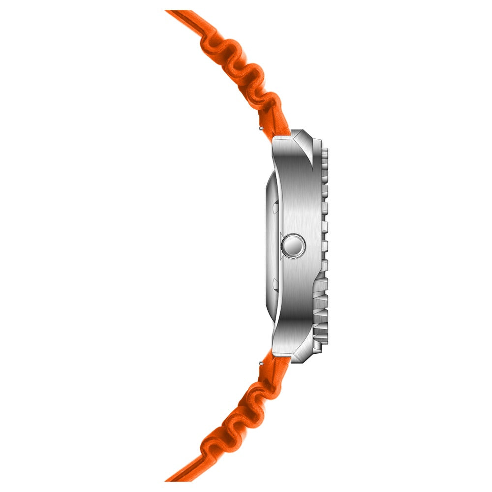 RIEDENSCHILD PRECISION INSRUMENTS GERMANY Divers Taucheruhr 1000m Helium Valve Watch Orange image 2